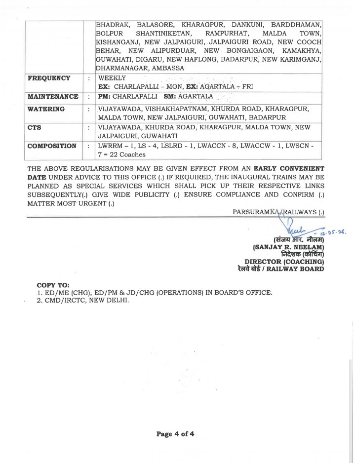 Andhra Railway Forum tweet media