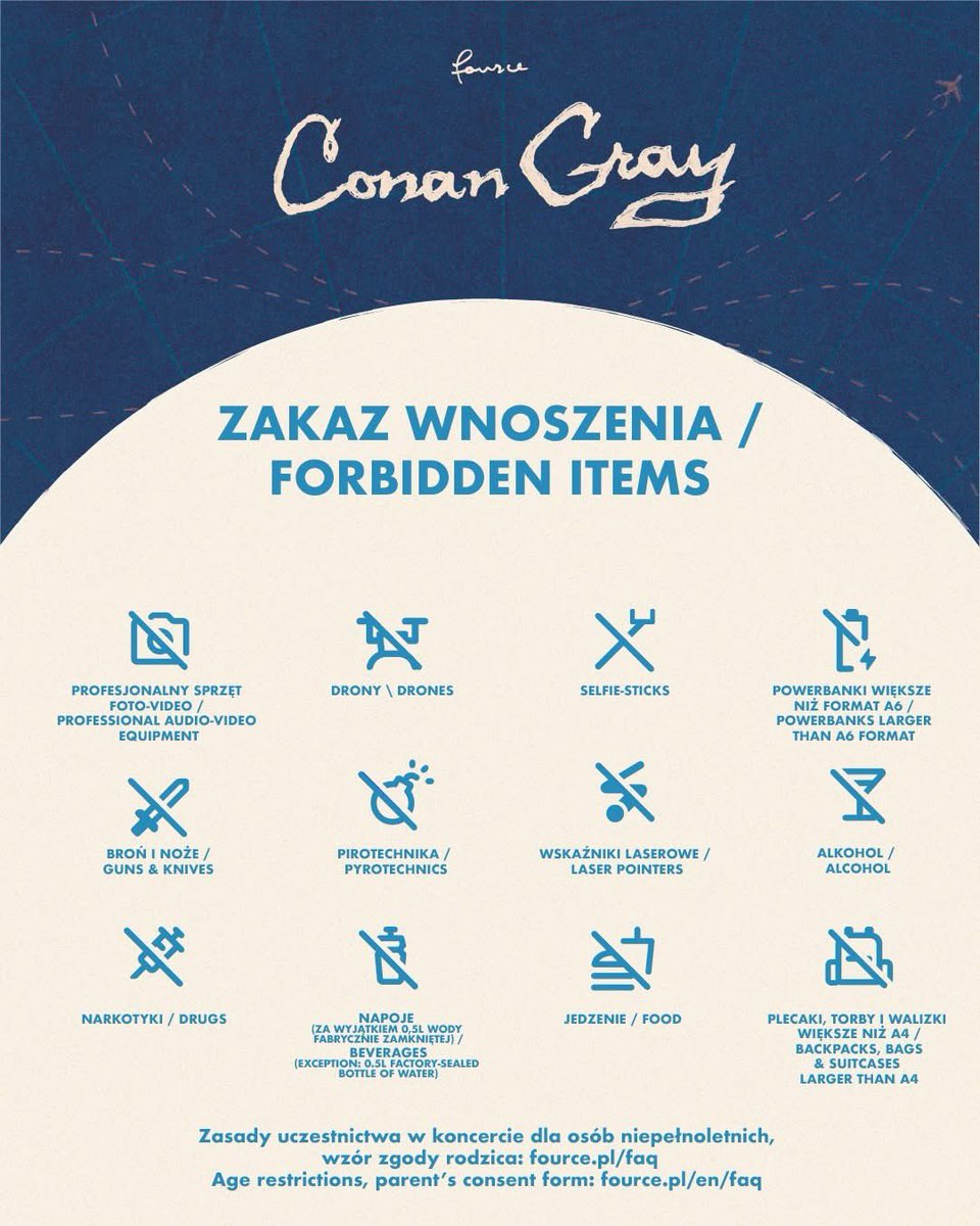 CONAN GRAY POLAND tweet media