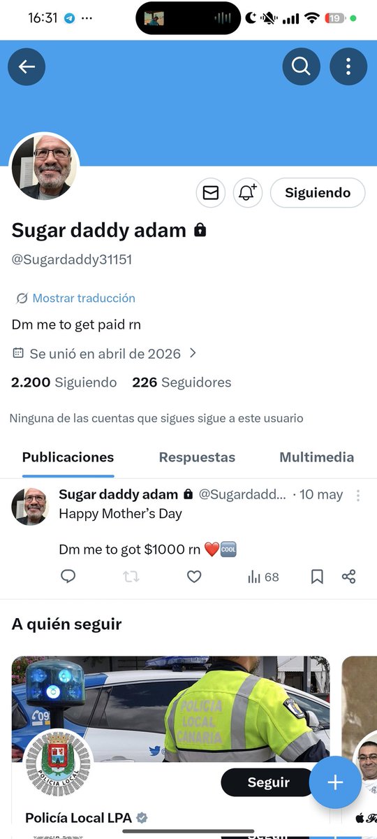 BareStepMale's tweet photo. Another....

#scammer #estafa https://t.co/DrYELuqExO