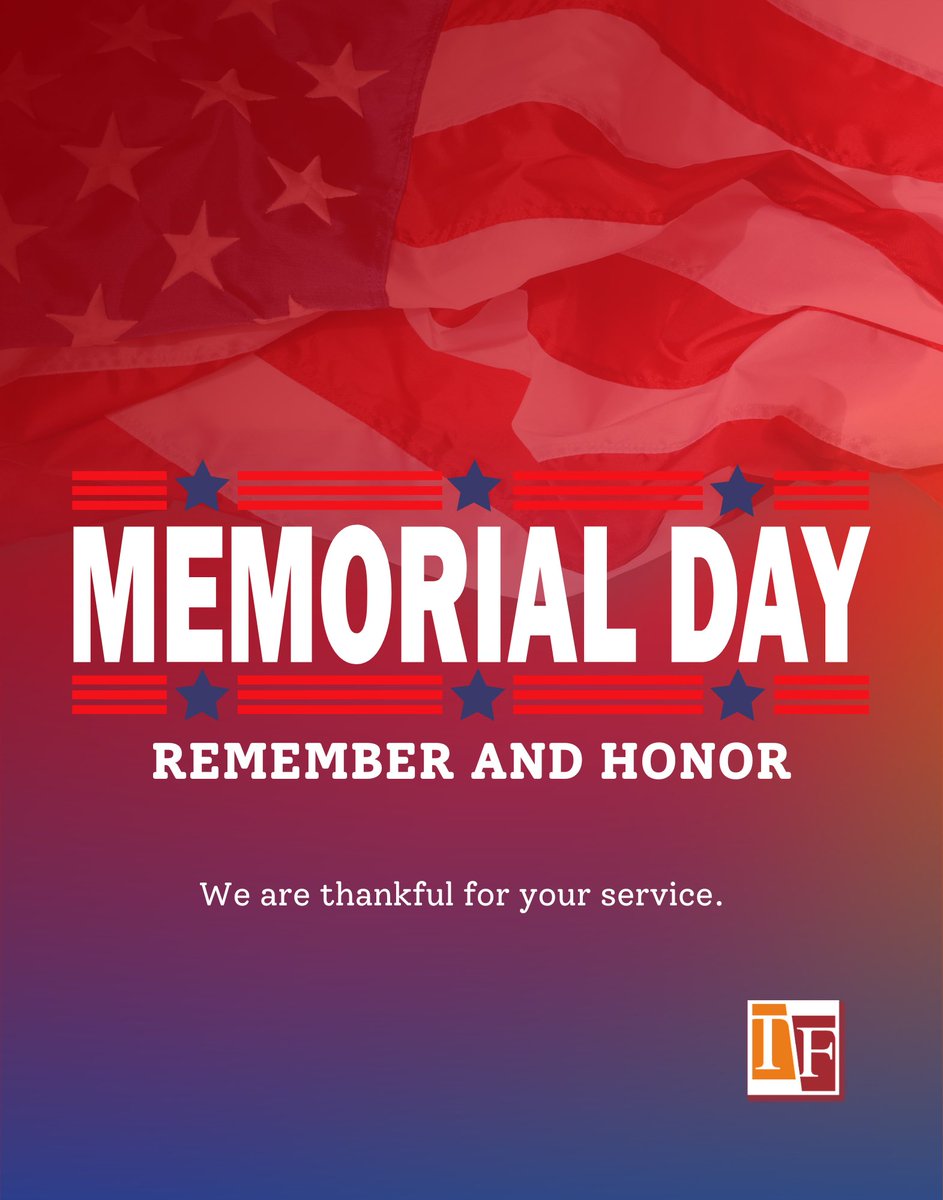 teamfoster_'s tweet photo. Today we honor the memory of service members and their families who have sacrificed to protect the freedom we have every day.  🇺🇸 https://t.co/DQHJDuMMeX