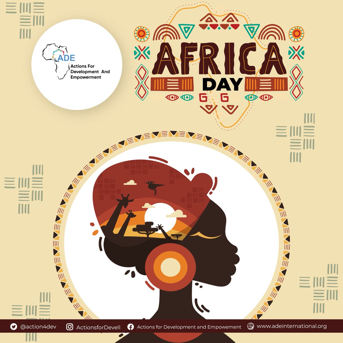actions4dev's tweet photo. 🌍✨ This #AfricaDay, ADE celebrates the richness of African cultures, traditions, and unity.

We believe respecting the traditions of the communities we serve is key to true collaboration, understanding, and sustainable development. 🪘🌿 https://t.co/nbe6Ks0J0D