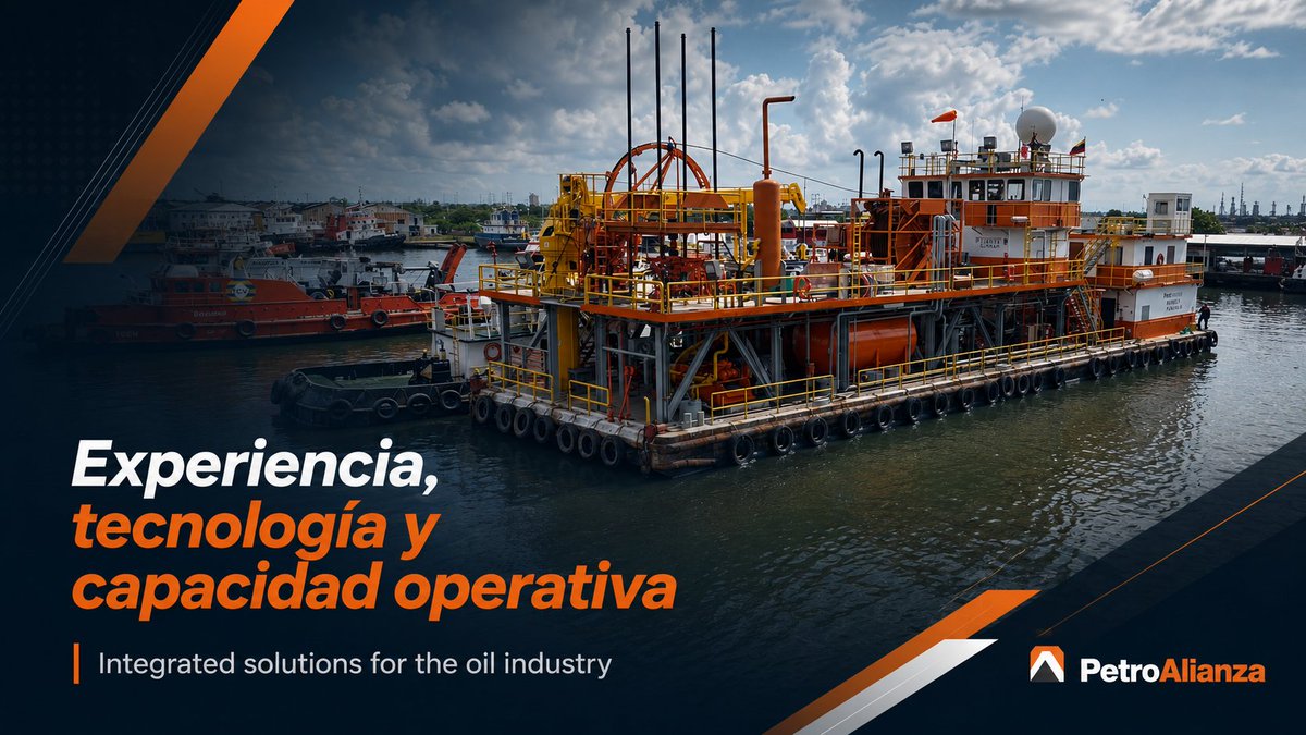 petroalianza's tweet photo. En Petroalianza integramos experiencia, tecnología y capacidad operativa para servicios de intervención de pozos en la industria petrolera venezolana.

Trabajamos con enfoque técnico, seguridad operacional y compromiso con la excelencia.

#Petroalianza #OilAndGas #CoiledTubing https://t.co/doMPutV6Ce