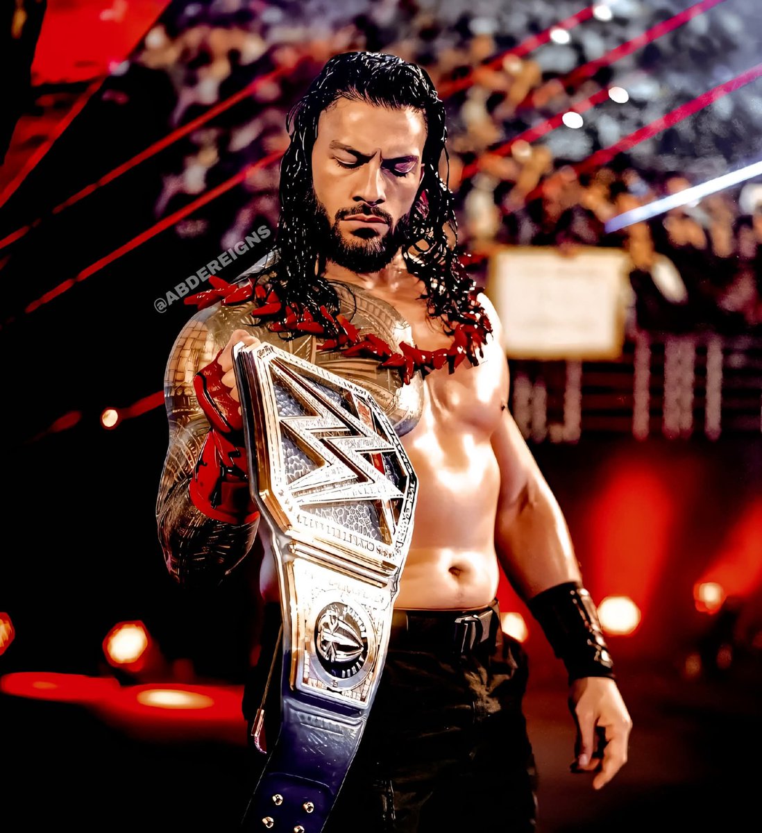 LivMariLM's tweet photo. Today is the day of the best of all time, Tribal Chief, Head of the Table, OTC Roman Reigns.☝🐐❤

 Congratulations, my tribal chief ☝🐐
@WWERomanReigns https://t.co/1e4qFGzynk