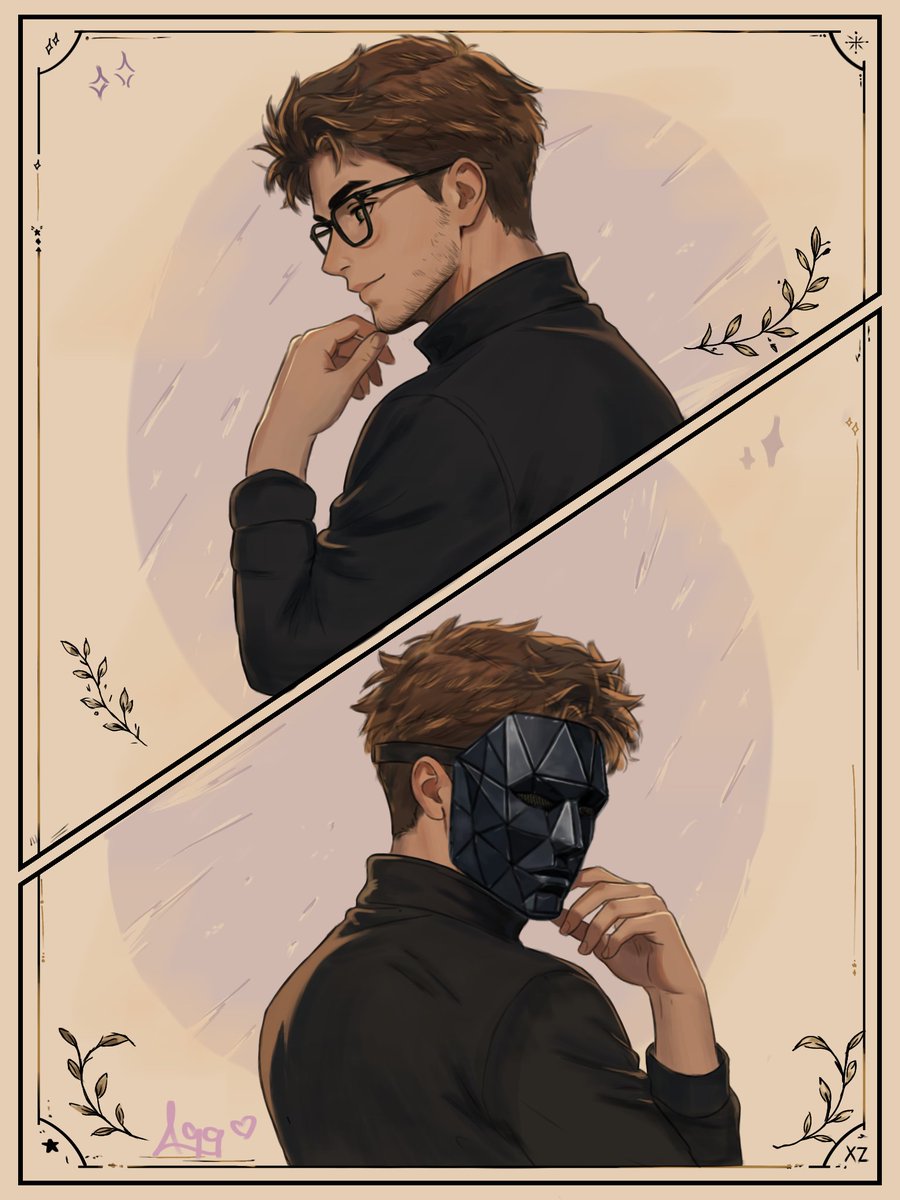 Alenix99's tweet photo. "Detrás de la máscara siempre estuviste vos, y aunque nunca fue necesario verte para quedarnos, gracias por confiar y mostrarnos quién eres. 🤍🖤”
•
•
•
@aXoZerr 💫 #XZFaceReveal4 https://t.co/m5G2NZED4g