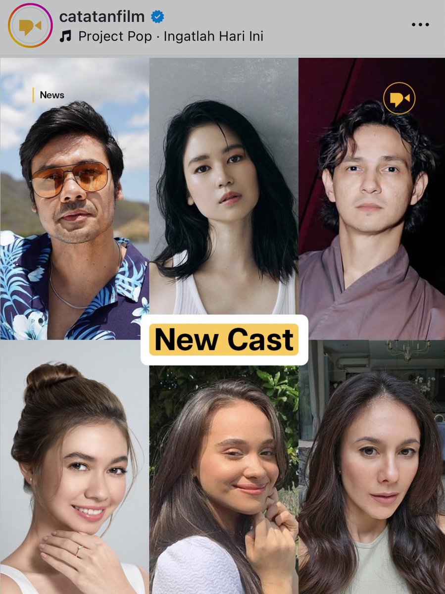 insidefolkative's tweet photo. Tetangga Masa Gitu dikabarkan akan dibuat ke layar lebar. Namun dilansir dari ig/catatanfilm, cast yang akan bermain akan berbeda dengan versi originalnya.

Kabarnya film ini akan dibintangi Chicco Jerikho, Laura Basuki, Yuki Kato hingga Marcell Darwin. 

via: ig/catatanfilm https://t.co/jsL0chtum1