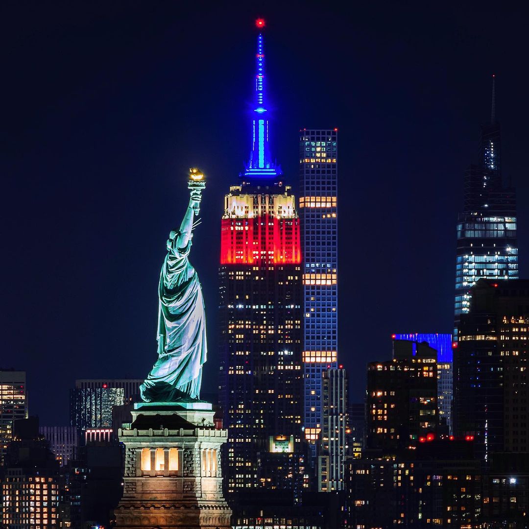 Empire State Building tweet media