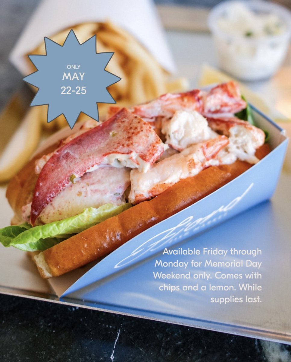 FjordFishMarket's tweet photo. Final chance to savor the long weekend and our lobster roll special for delivery of pickup. https://t.co/1rKxZDYbNW https://t.co/091v1CBxNG