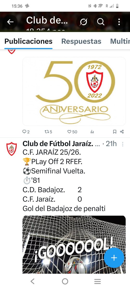 rvelarde1's tweet photo. Estoy preocupado por el comunity manager del Jaraíz. Desde que metió el Badajoz el 2 a 0 se ha quedado pillado. Supongo habrá roto el móvil del cabreo, pero dadle mucho ánimo y decirle que ya puede poner resultado final y que le dé recuerdos al que se tocaba los huevecinos. https://t.co/olLIuCiUB6