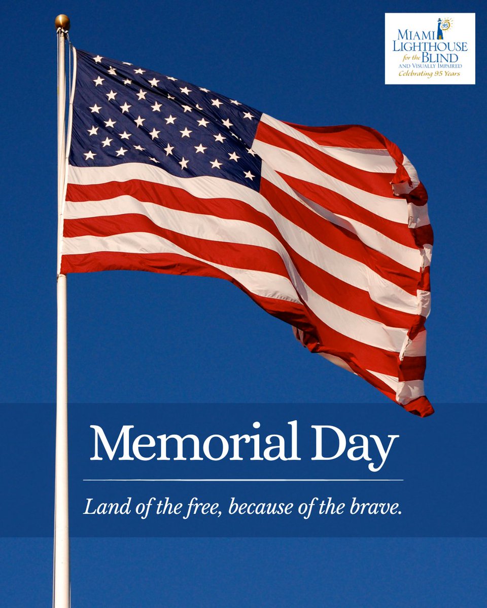 Miamilighthouse's tweet photo. Land of the free, because of the brave ❤️🤍💙 #MemorialDay

On Memorial Day, a national holiday of remembrance and unity, Americans pause their activities and reflect, as we remember those who gave their lives for our freedom.

“How important it is for us to recognize and celebrate our heroes and she-roes” – Maya Angelou

#Grateful #HonorandRemember #WeRemember