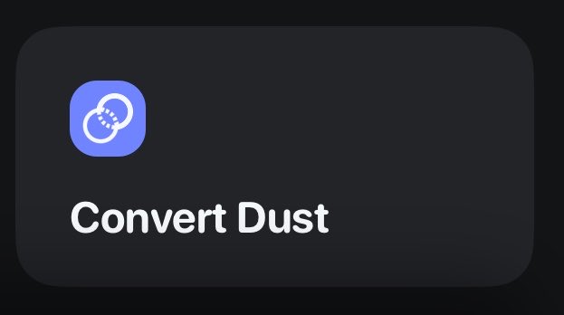 Big_Emmezy's tweet photo. Alright… I just updated my @Rabby_io wallet and saw the

"convert dust" feature 

this new feature came in clutch ngl 

very useful now that we get served dust for airdrop 😋

max props to the dev for understanding the airdrop farmer pain point and executing goodly 

goated https://t.co/3YYXDwyKl9