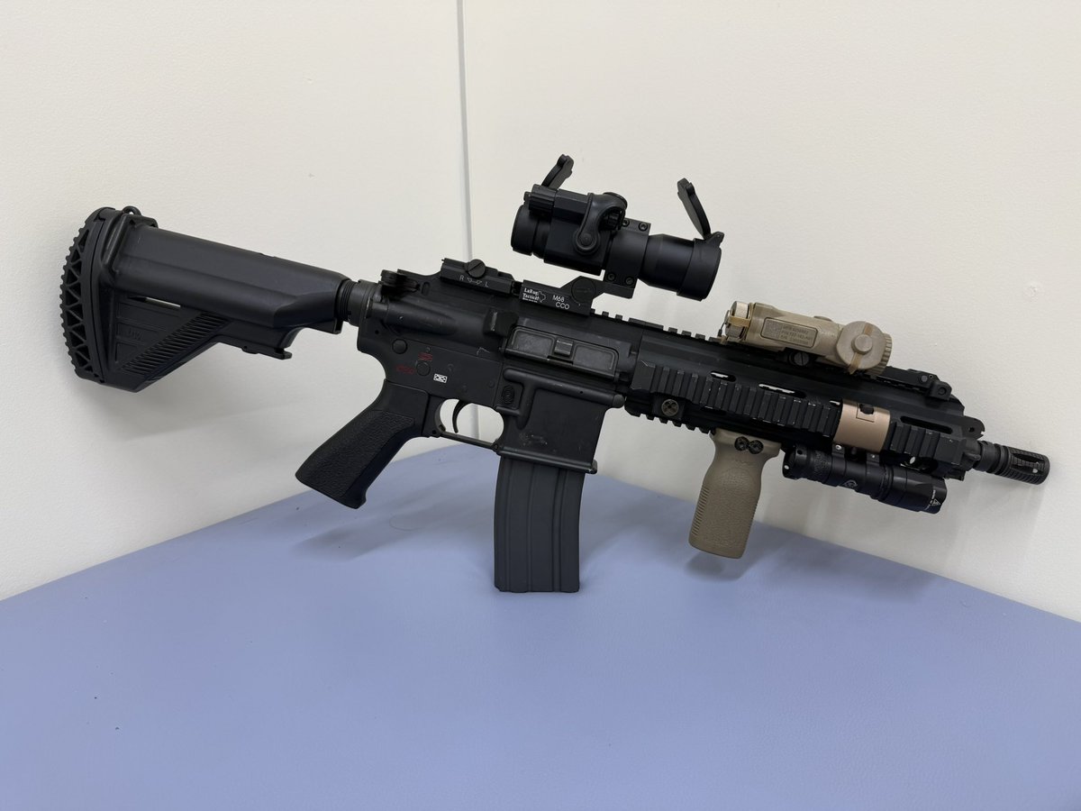 youka229's tweet photo. いま使わないで死蔵してしまってるDAS GDR416

やりたいことは色々あれど、まずはこいつを完璧にしていこうと思う。
#今年の目標
#DAS 
#GDR416
#HK416 https://t.co/mjy7hpesZU