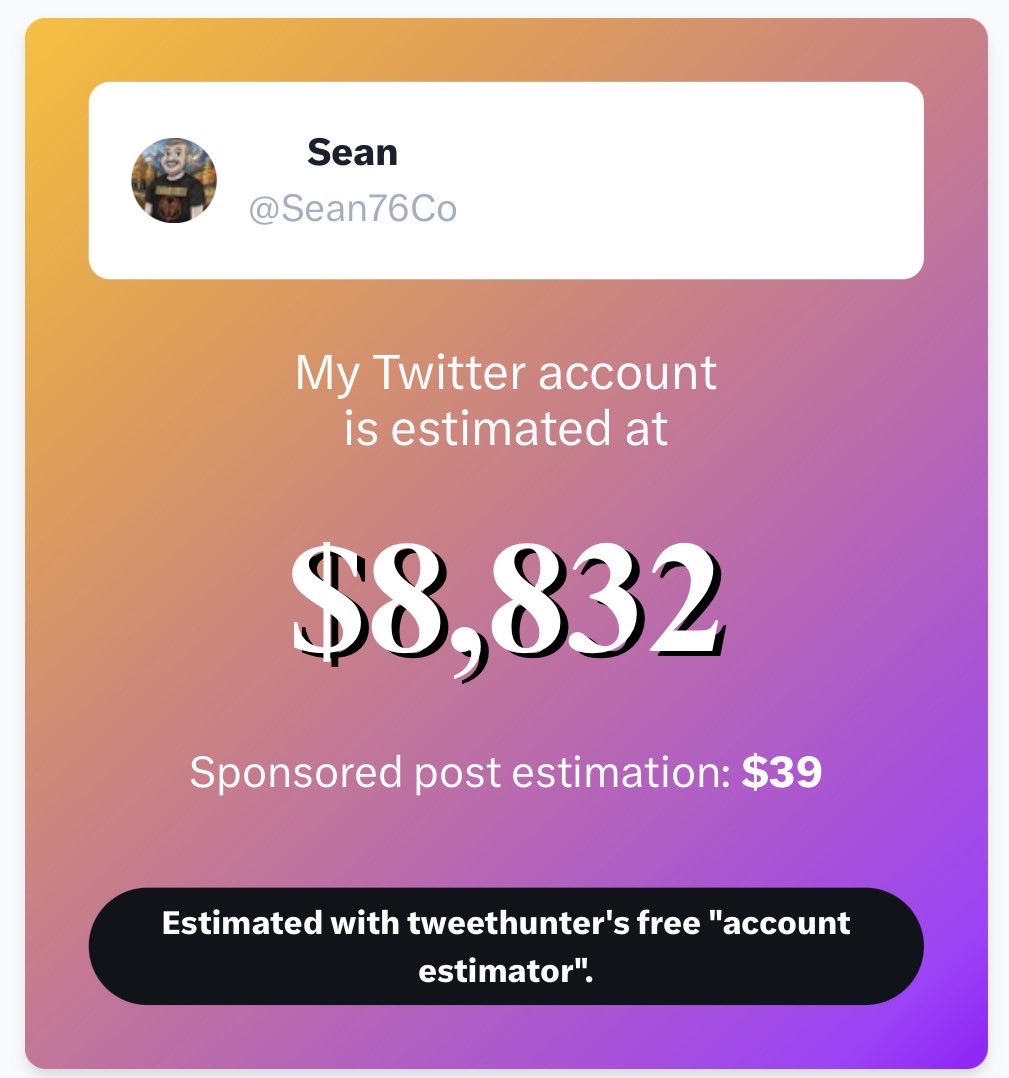 Sean tweet media