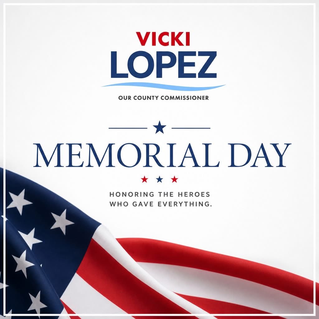 vickiforflorida's tweet photo. This Memorial Day, we pause to honor the men and women who sacrificed everything so that we could have the freedom to live, raise our families, and build our communities.

Their sacrifice lives in the values we fight for every day.  Remember freedom always has a price. https://t.co/Li1uKGyVDx