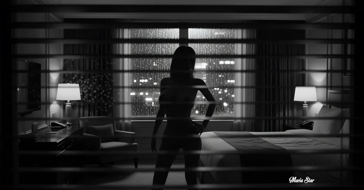 MariaStar2024's tweet photo. “𝓣𝓱𝓮 𝓞𝓫𝓼𝓮𝓻𝓿𝓮𝓻”part 3/4
The moment shifts when she finally notices the silhouette beyond the window. Instead of fear, curiosity takes over as she quietly invites the mysterious stranger into her world..
#3dxchat #MariaStar #virtualphotography #3dxmodel https://t.co/DAlNkPFxms