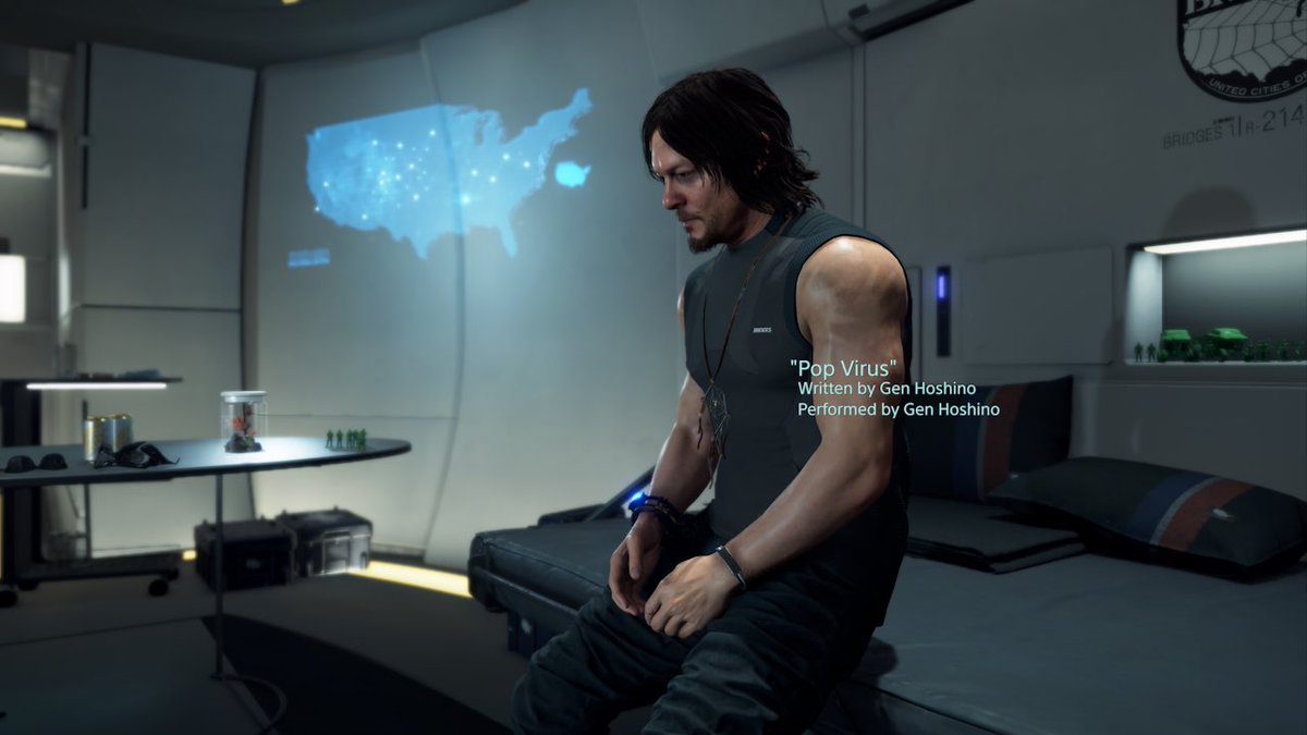 maneromarrone's tweet photo. プライベートルームでは星野源聴きがち🎵

 #DeathStranding  #DeathStrandingDC #PopVirus #GenHoshino https://t.co/Sx6c85VCEp