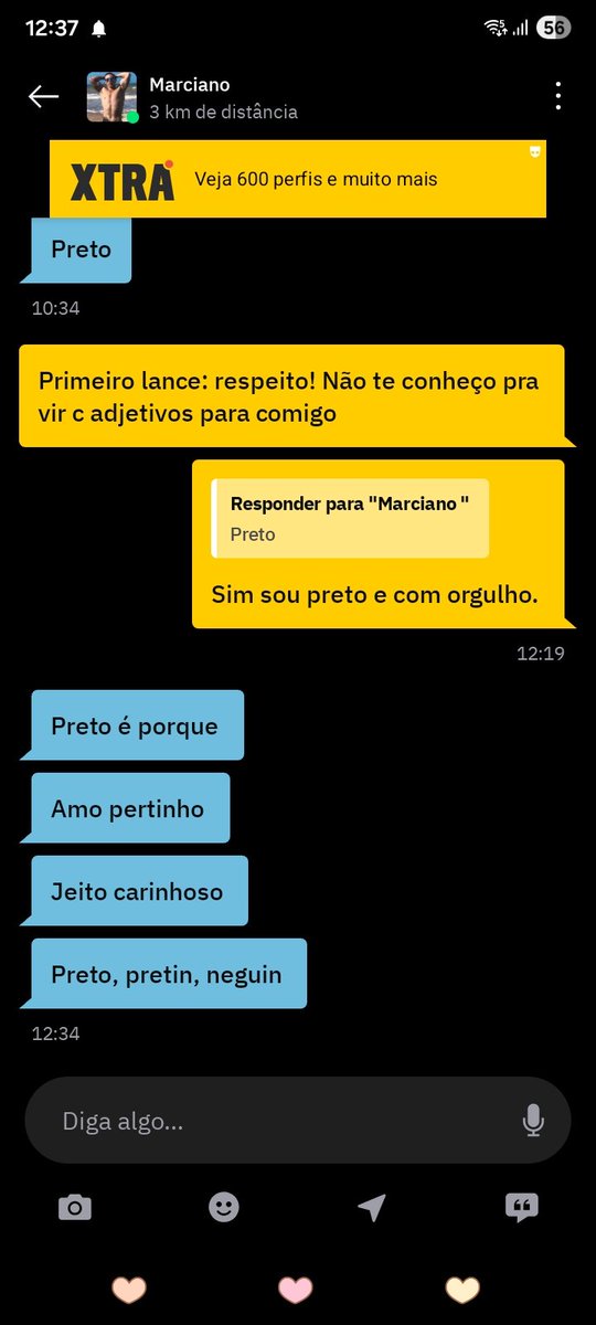 747_alexander's tweet photo. Mais um pau no cu que se acha o tal e usa de falas racistas para se dirigir a mim! Em pleno século 21 ainda temos que conviver com esse tipo de lixo 🚫🤮🤢 https://t.co/V3pWgMrzoa
