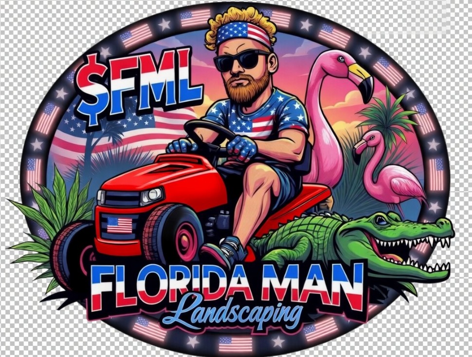 FLORIDA MAN LANDSCAPING (TM) tweet media