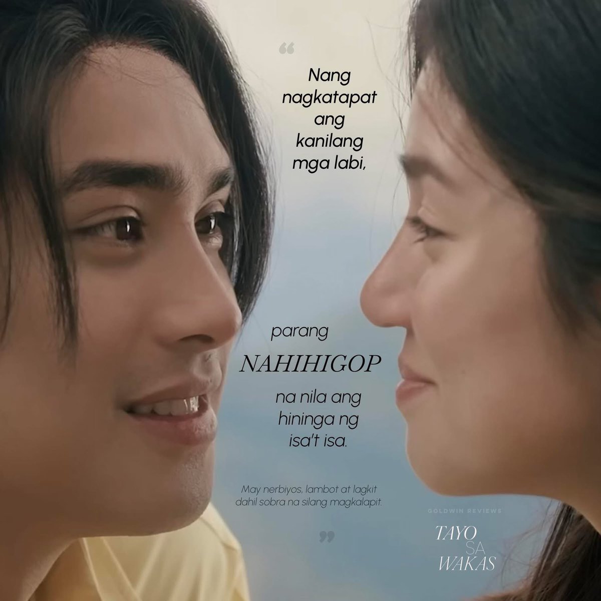 stfu_wattafudge's tweet photo. JUSKOOOOOOLERDDDDD!!!!! 

PUNYETA KA GOLDWIN HAHAHAHA REVIEW BA YAN?? 🤣🤣🤣

"NANG NAGKATAPAT ANG KANILANG MGA LABI PARANG NAHIHIGOP NA NILA ANG HININGA NG ISAT ISA"

"may nerbyos, lambot at lagkit dahil sobra na silang magkalapit" https://t.co/2Z8RRWJJkg