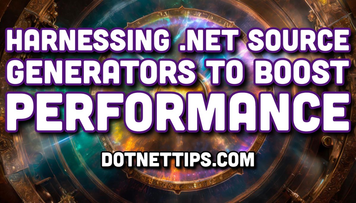 realDotNetDave's tweet photo. Source generators = compile-time power move.
Generate code. Eliminate boilerplate.
Cut runtime overhead.
Your app starts faster and runs leaner.
Now THAT’s how you rock performance. 🎸
#dotnet #dotnet10 #MVPBuzz 
https://t.co/XdaPBs0A4q https://t.co/QyEOQD8rb4