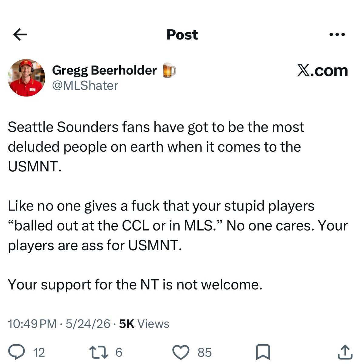 Bob Ventimiglia | MLS Analysis, Expert Picks tweet media