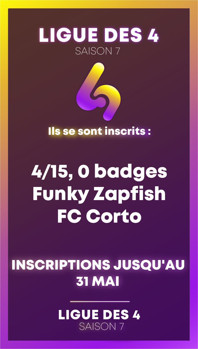 Ligue Des 4 tweet media