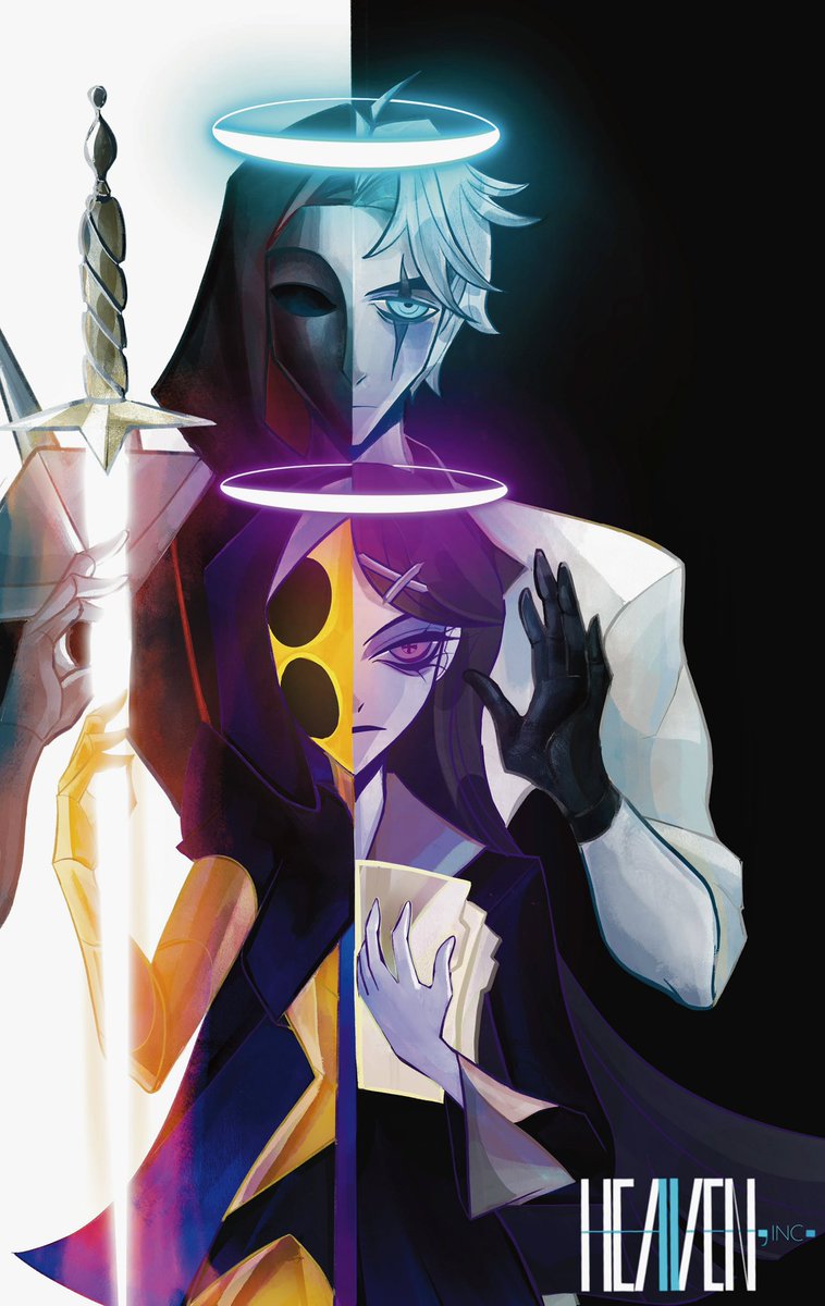 s_affiro's tweet photo. And this is the semi updated first edition poster I made for the pilot a few months ago. The aesthetics from Orthodox Christianity were a big inspiration for this one  #indieanimation https://t.co/V35LoxZKoH