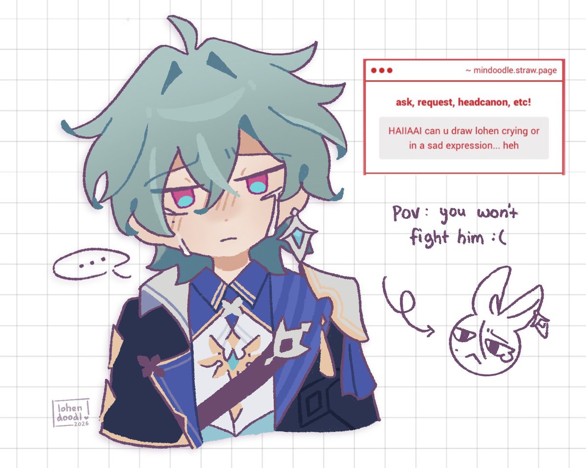 lohen doodles!! 🗡️ tweet media