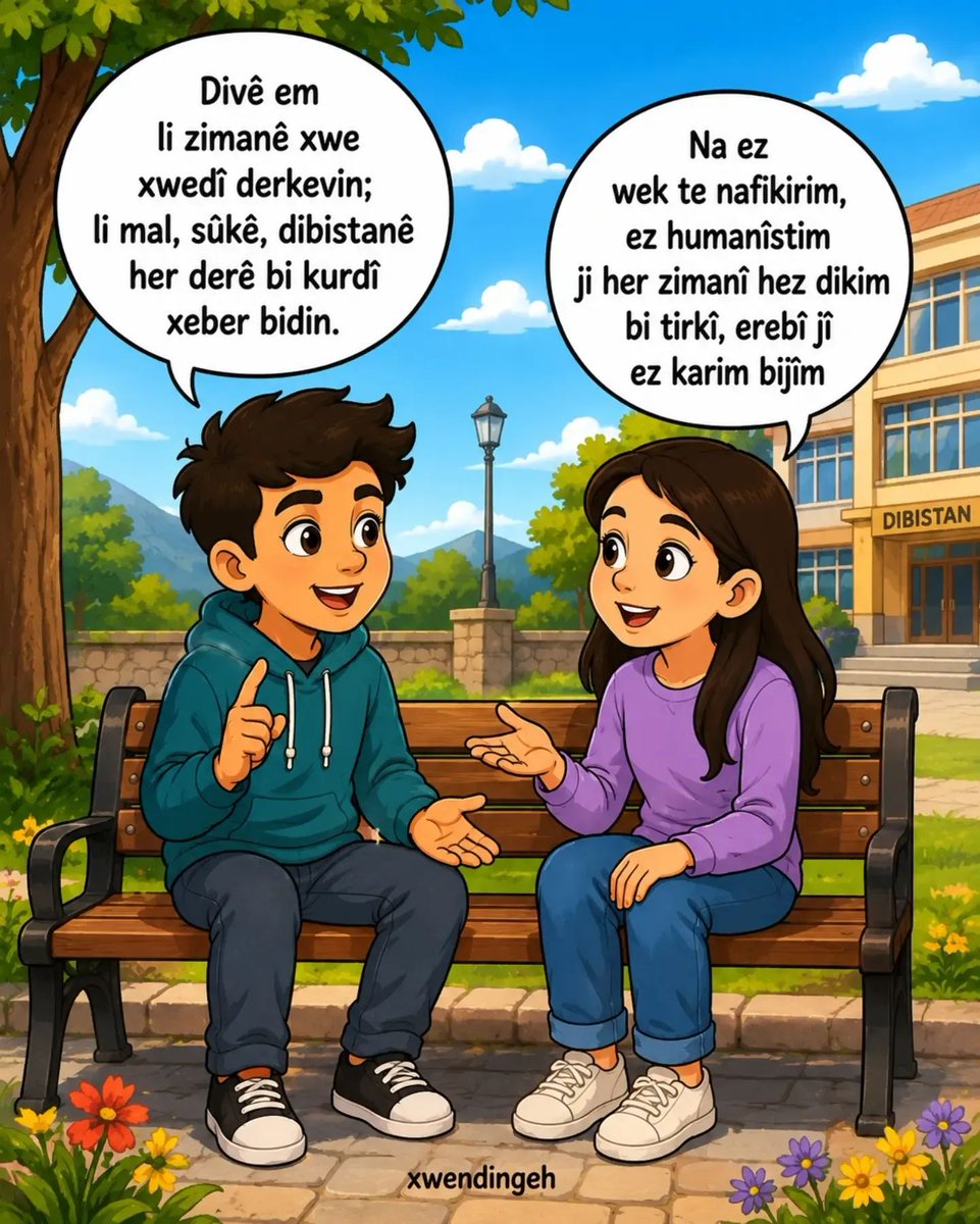 Jiyan bi Kurdî Xweş e tweet media
