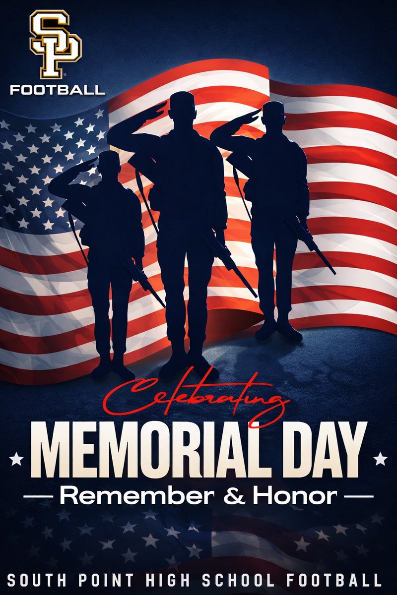 PointersFB's tweet photo. Memorial Day is more than a long weekend or the beginning of summer vacation. Today we honor the military service members who paid the ultimate price for our freedoms. Let’s pause to remember and honor them today and to pray for their families. #NeverForget https://t.co/T4ZYWE2TSz