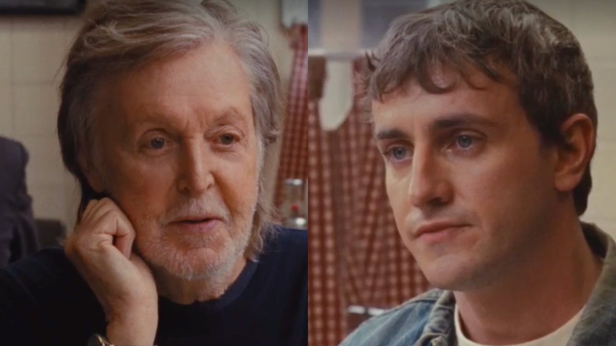 stereogum's tweet photo. Paul Mescal interviews @PaulMcCartney

https://t.co/FLTF61RmFd https://t.co/phhDSo5IoV