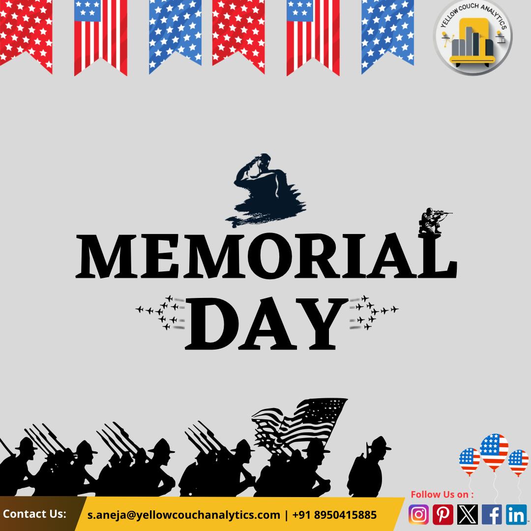 YCAglobal's tweet photo. Honoring the courage and sacrifice of heroes remembered this Memorial Day. US❤️🤍💙

-Shivani Aneja ,
Yellow Couch Analytics

📞 8950415885
✉️s.aneja@yellowcouchanalytics.com

#MemorialDay #HonorAndRemember #USA #Accounting #YellowCouchAnalytics https://t.co/l8r5cqsOSa