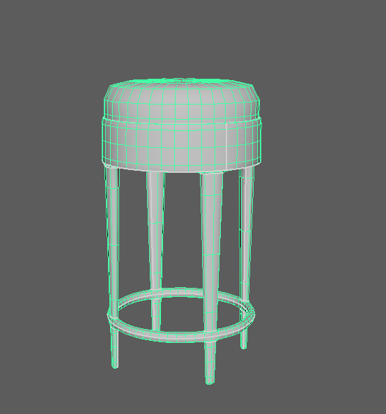 DeritoGaming's tweet photo. A stool prop for a bar area in the game level that I've been working on. https://t.co/EWK5ppAEPx