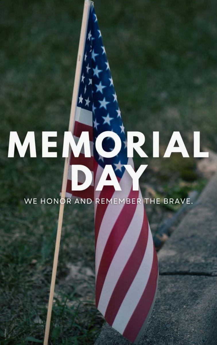 SuperfanScott's tweet photo. Today we remember &amp; honor the heroes who made the ultimate sacrifice for our freedom. May their bravery &amp; service never be forgotten. May we live with gratitude for the freedoms we enjoy because of them. Praying for peace, comfort, &amp; blessings for all military families always. https://t.co/BoIUod4mT8