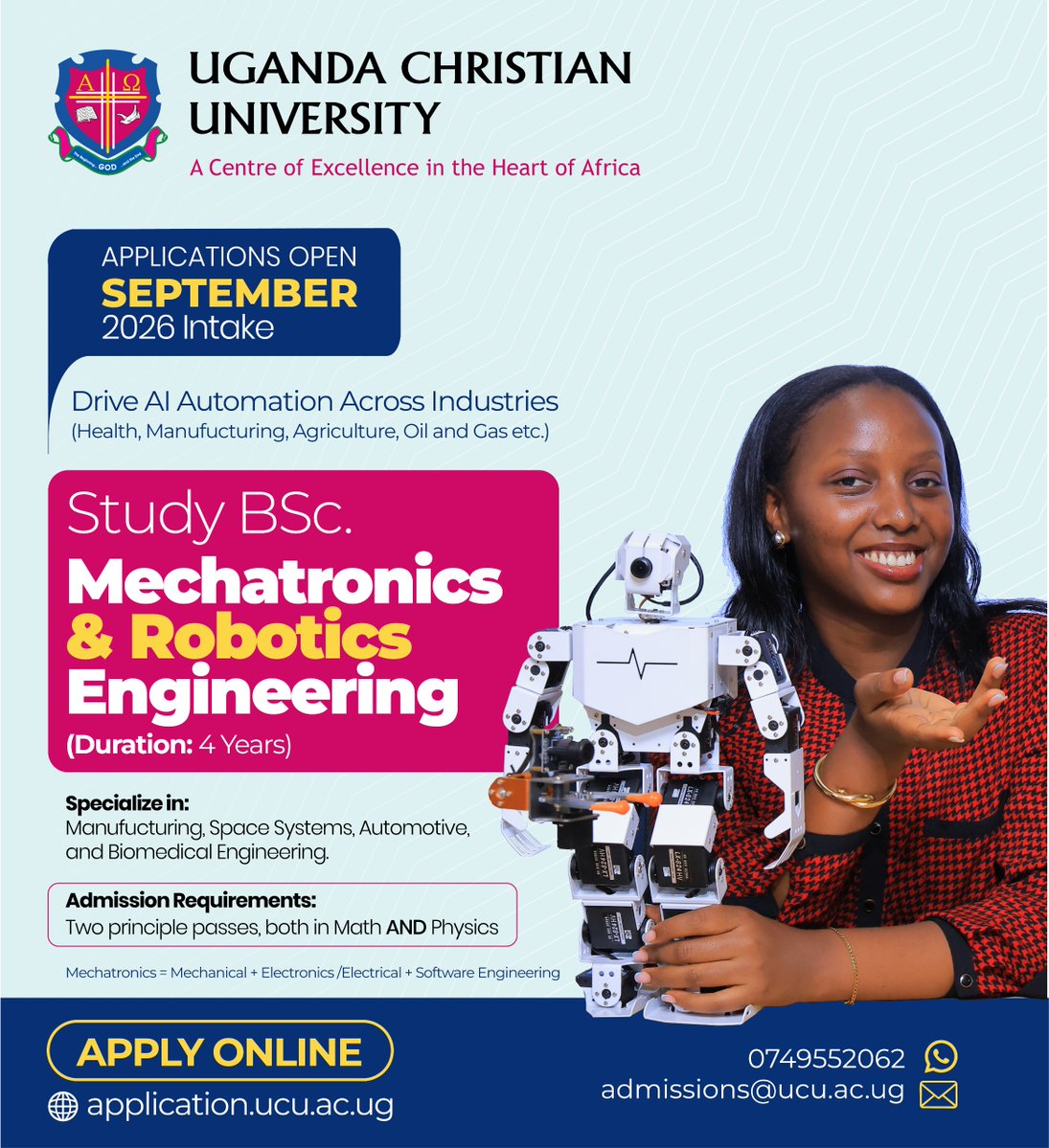 UCU Computing, Engineering, Data Science, Robotics tweet media