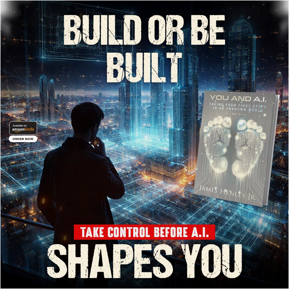 jameshenleyjr_'s tweet photo. Authentic leadership shapes the future. “YOU AND A.I (Vol: 1)” by James Henley Jr. shows how every interaction with A.I. helps build the world ahead.

#YouandAI #JamesHenleyJr #Volume1 #AIExploration #AIforEveryone #LearnWithAI #artificialintelligence #readerscommunity https://t.co/qEK8bHOQKC