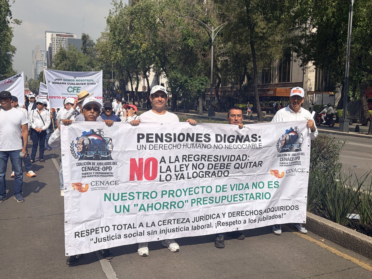 Coalición de Jubilados CENACE-OPD tweet media