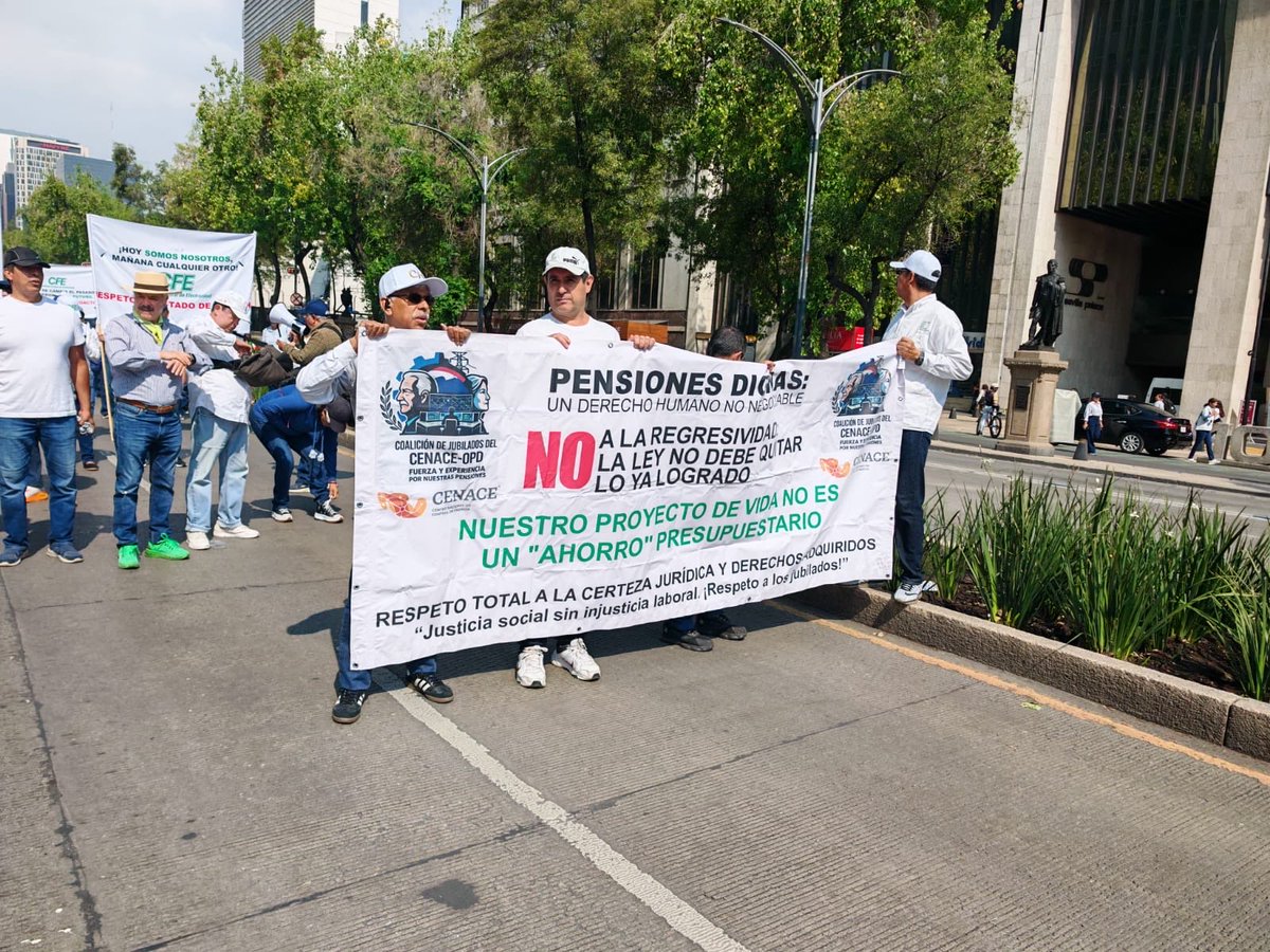 Coalición de Jubilados CENACE-OPD tweet media