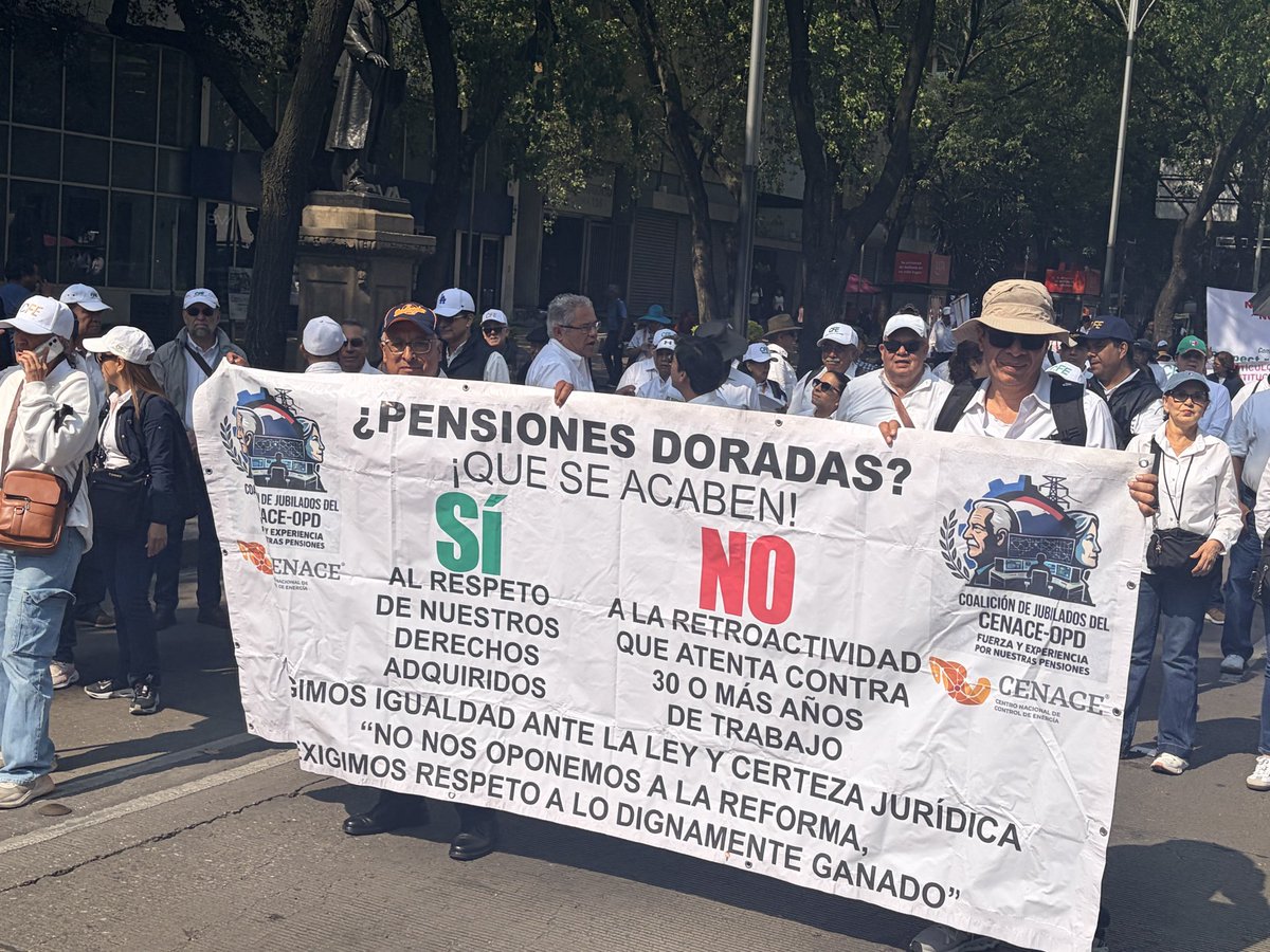 Coalición de Jubilados CENACE-OPD tweet media