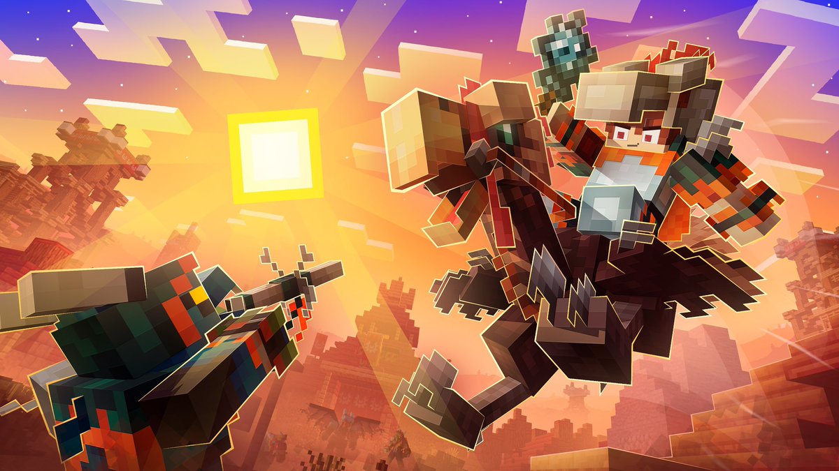 Octovon's tweet photo. Find and tame the new Terrorbird mob in the AdventureCraft 1.1 update!

Out now on the @MinecraftMarket! https://t.co/MjlPpUwSUv