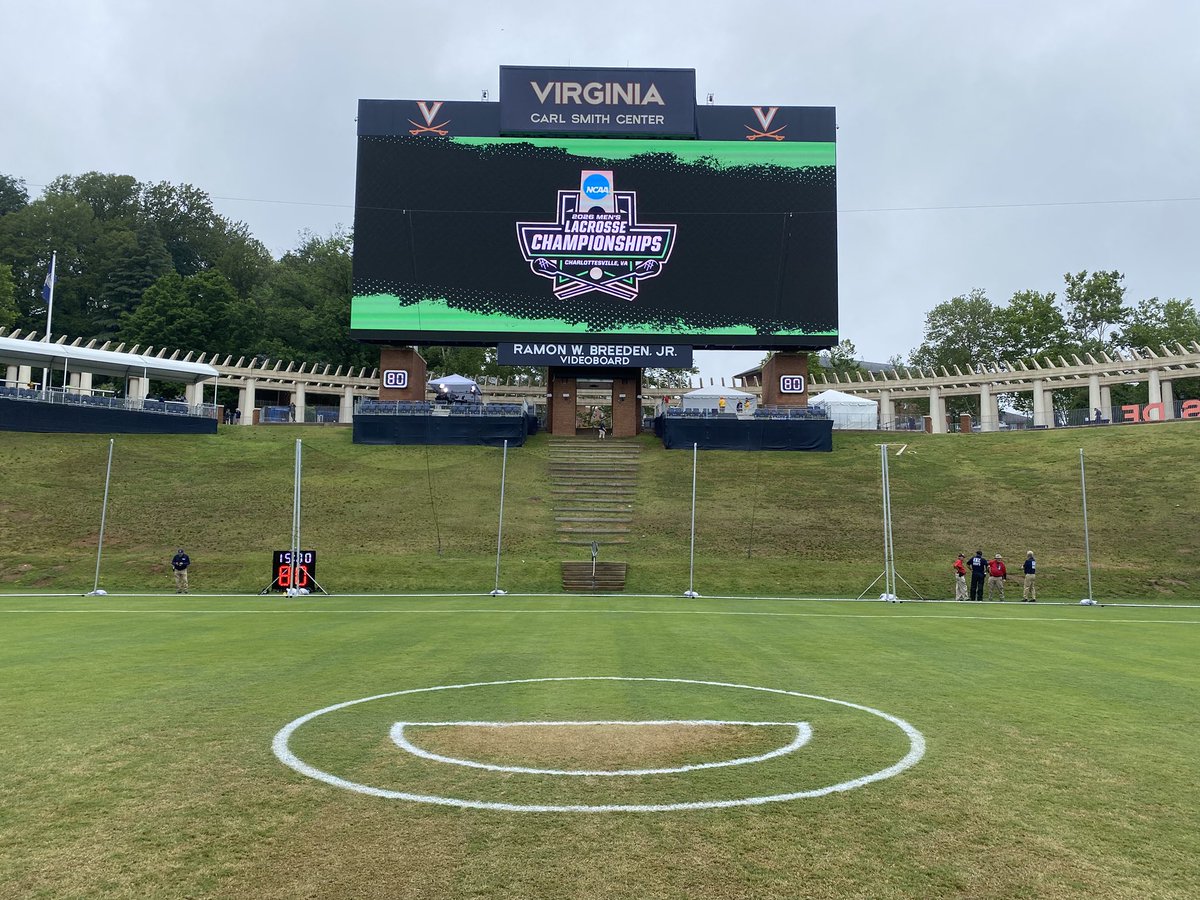 ericward_7's tweet photo. Last day for 2026 @NCAALAX Championship Weekend. So proud of all involved with @VirginiaSports who did a fantastic job hosting this event! https://t.co/YPaQdrwHe6