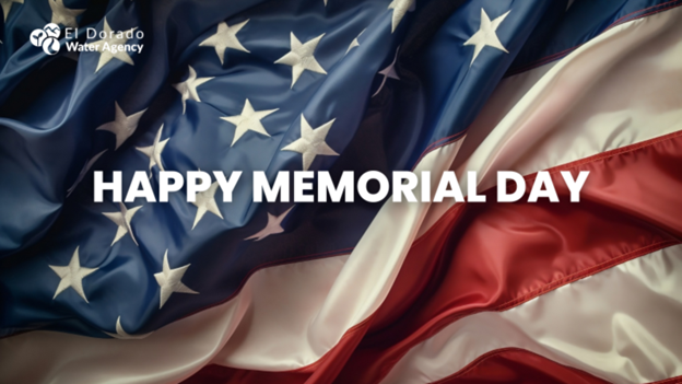 EDWaterAgency's tweet photo. We honor and remember the brave men and women who gave their lives in service to our country. Their sacrifice is the reason we enjoy the freedoms we have today. This #MemorialDay, we express our gratitude and commitment to never forget. https://t.co/kmLHT1c0Vo