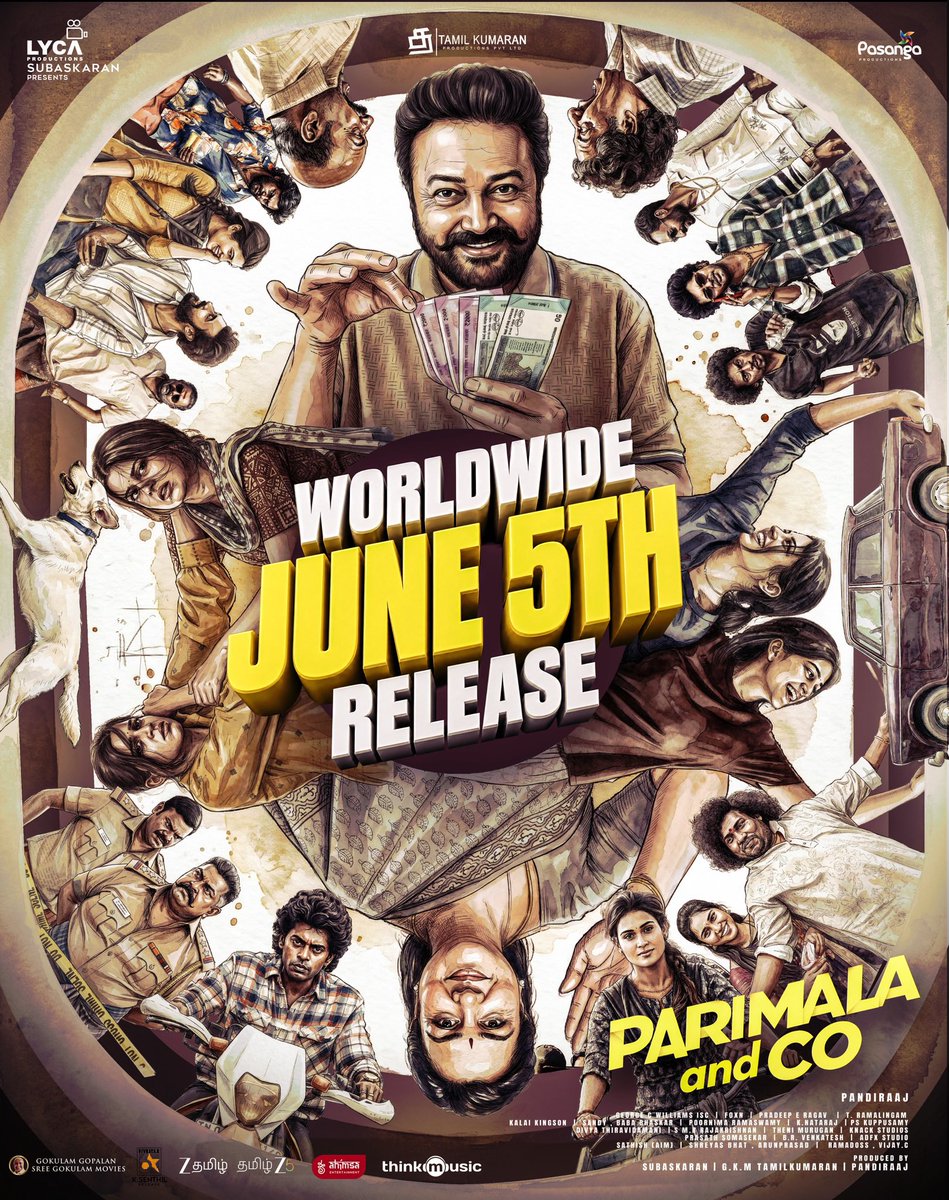george_dop's tweet photo. Praise God 
❤️ 
My next 

Varuvom mass letsgoo  🤩 #ParimalaAndCo is all set to hit screens on June 5th 

#Jayaram #Urvasi @iamSandy_Off @DirectorMysskin @isanjkayy @Ananthika108 @santoshsoban @iYogiBabu @LycaProductions @gkmtamilkumaran @pandiraaj_dir @pasangaprodns https://t.co/8sI3pFrmo3