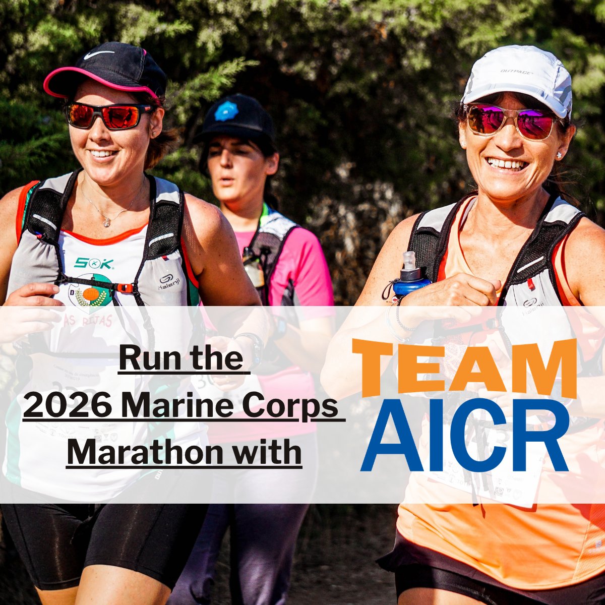 aicrtweets's tweet photo. There’s still time to join Team AICR for the 2026 Marine Corps Marathon! Every mile helps support cancer prevention research, education and practical lifestyle recommendations through the AICR.

Register here and share with your community: https://t.co/ZW8Ij2zqvj https://t.co/he6vB0045H