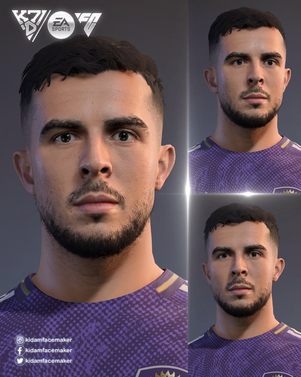 Kidamfacemaker's tweet photo. Martín Ojeda | FACE FC24,25,26
✨ Orlando City SC Player ✨

✅ Now Released!
📍 Available via Bio (BMC / Ko-Fi / Trakteer)

💫 Join membership or buy to unlock this face &amp; more creations.
Level up your game! ⚡

#FC26
#EAFC 
@EASPORTSFC https://t.co/p4uZcddB0F