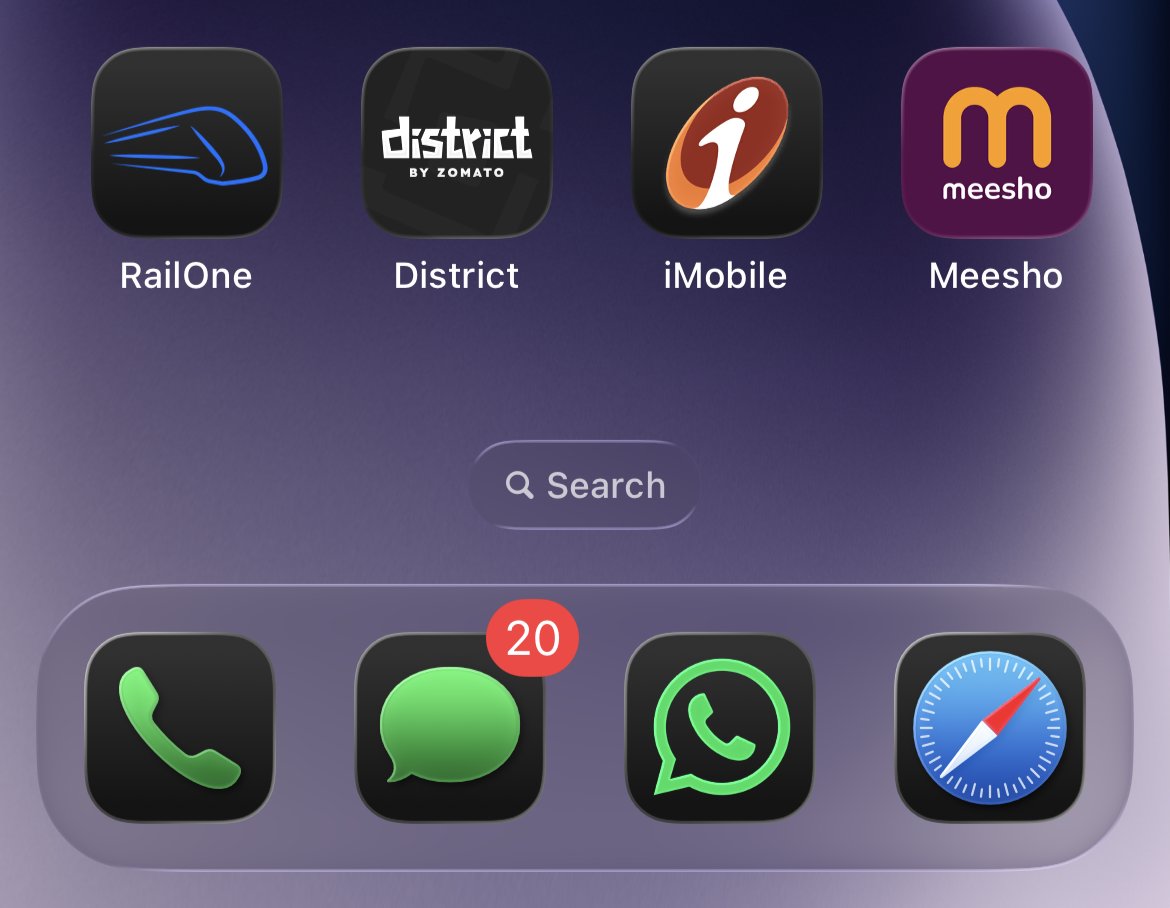 Chaos2607's tweet photo. Why the hell can’t @madebygoogle add a simple dark theme for icons like @Apple does? Not everyone wants this overhyped Material You themed-icons.Some people just want simple dark-themed icons where the original app colours still matter, even in dark mode.
@pixeluibygoogle https://t.co/GP0MSfiEnR