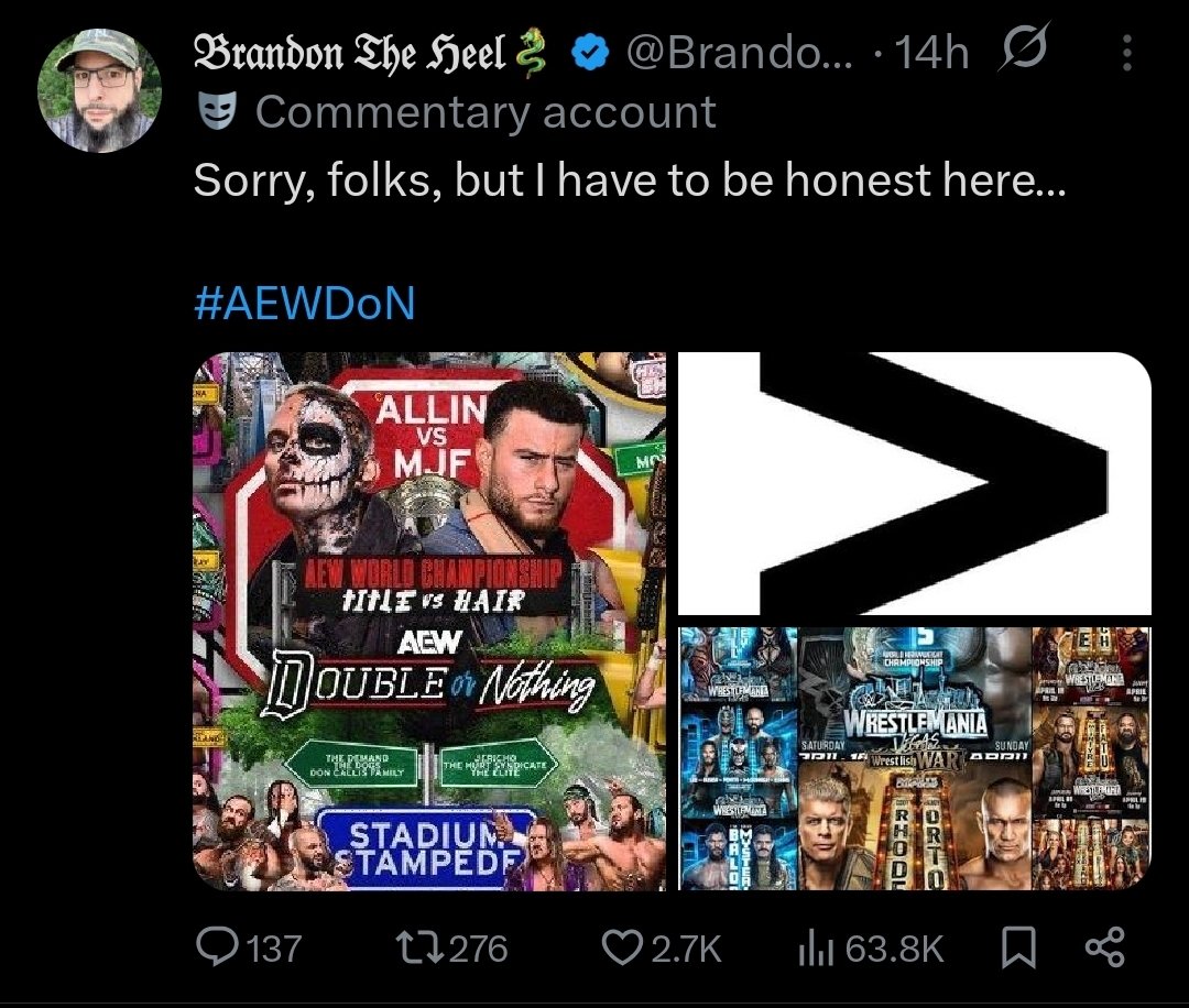 The Antimark of Pro Wrestling tweet media