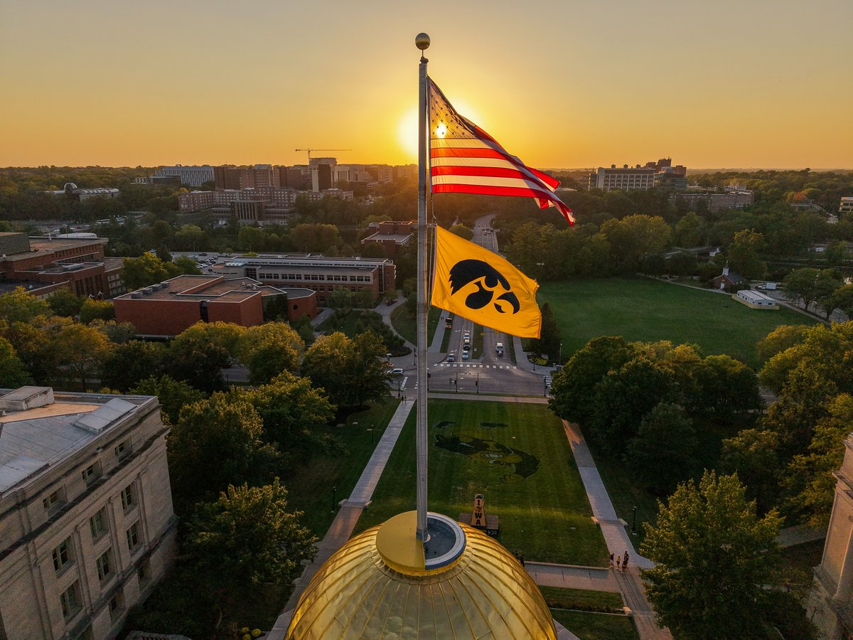University of Iowa tweet media