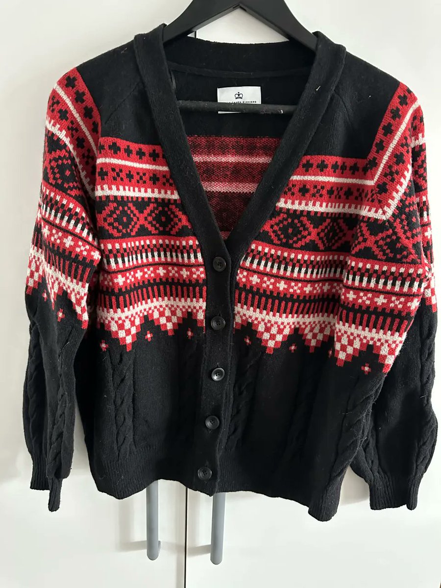 extra_finds's tweet photo. SE VENDEEE
Cardigan Paula Cahen D'Anvers
Talle 1 - $45.000
Estado: Muy bueno
Por @ ferchamorita https://t.co/hD7NmgmRK3