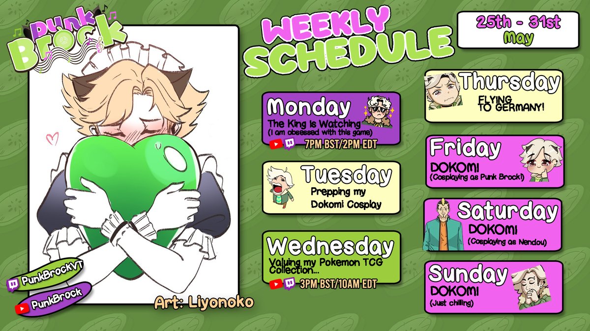 Brock @ Dokomi! 🥒🎸【Vtamini】 tweet media