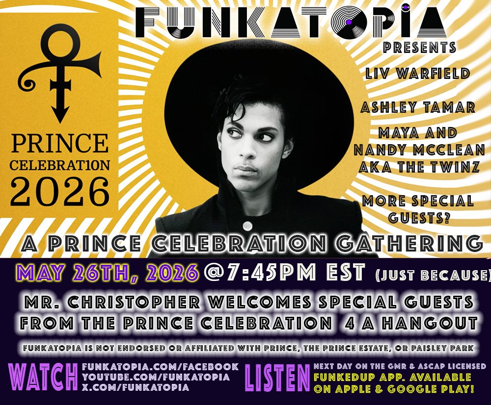 funkatopia's tweet photo. C U 2Morrow Night https://t.co/H2UiU6uglx